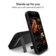 thumbnail image 2 of Funda ZAGG Denali Snap con soporte para iPhone con caída de 4 m, color negro, 2 of 7