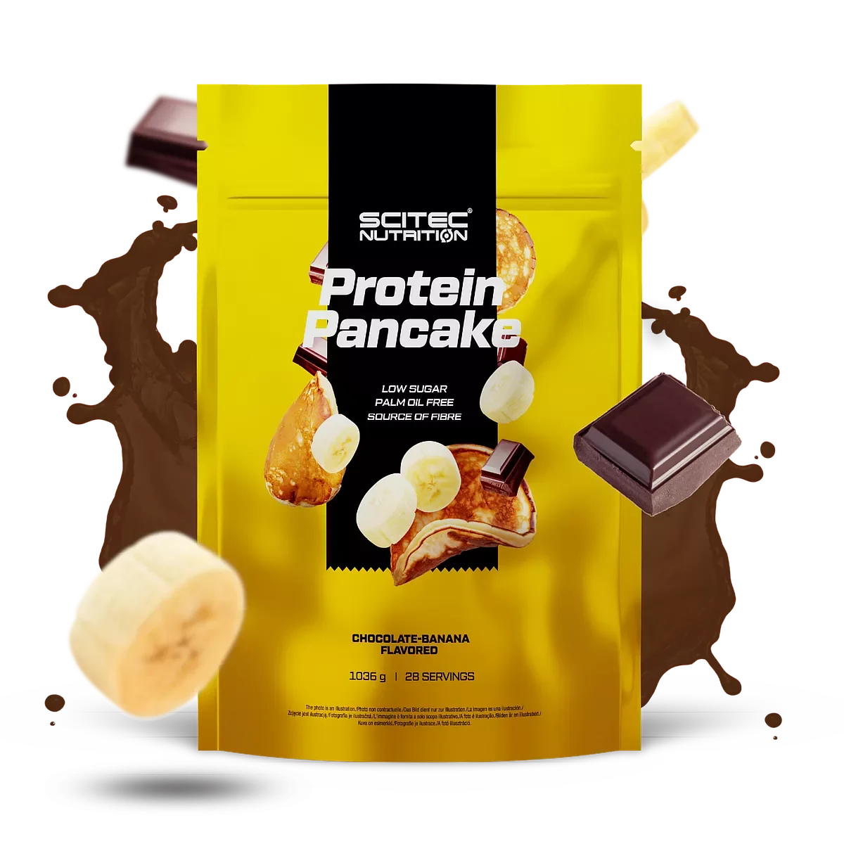 Scitec Nutrition - Protein Pancake (1,036 Kg) - Chocolate Platano