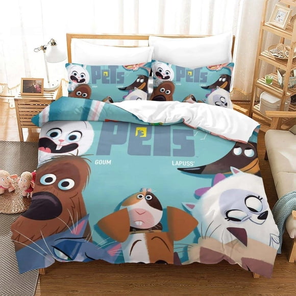 The Secret Life of Pets Bedding Set Bed Set Adult Kid Bedroom Duvet cover Sets