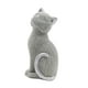 thumbnail image 1 of Estatua De Gato, Adorno De Mesa Coleccionable Creativo Para Estante De Chimenea De Oficina, Color Plateado, 1 of 5