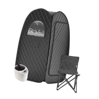 Magideal - Sauna De Portátil, Temperatura Ajustable, Temporizador De 1-99 Minutos, Tiempo Y Temperatura, Control Remoto, Tienda De Sauna Personal De Tamaño