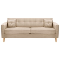 Bodevir - Sofa New Retro 3Cg Felpa 05 Beige