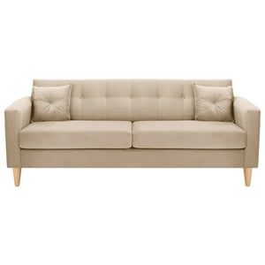Bodevir - Sofa New Retro 3Cg Felpa 05 Beige