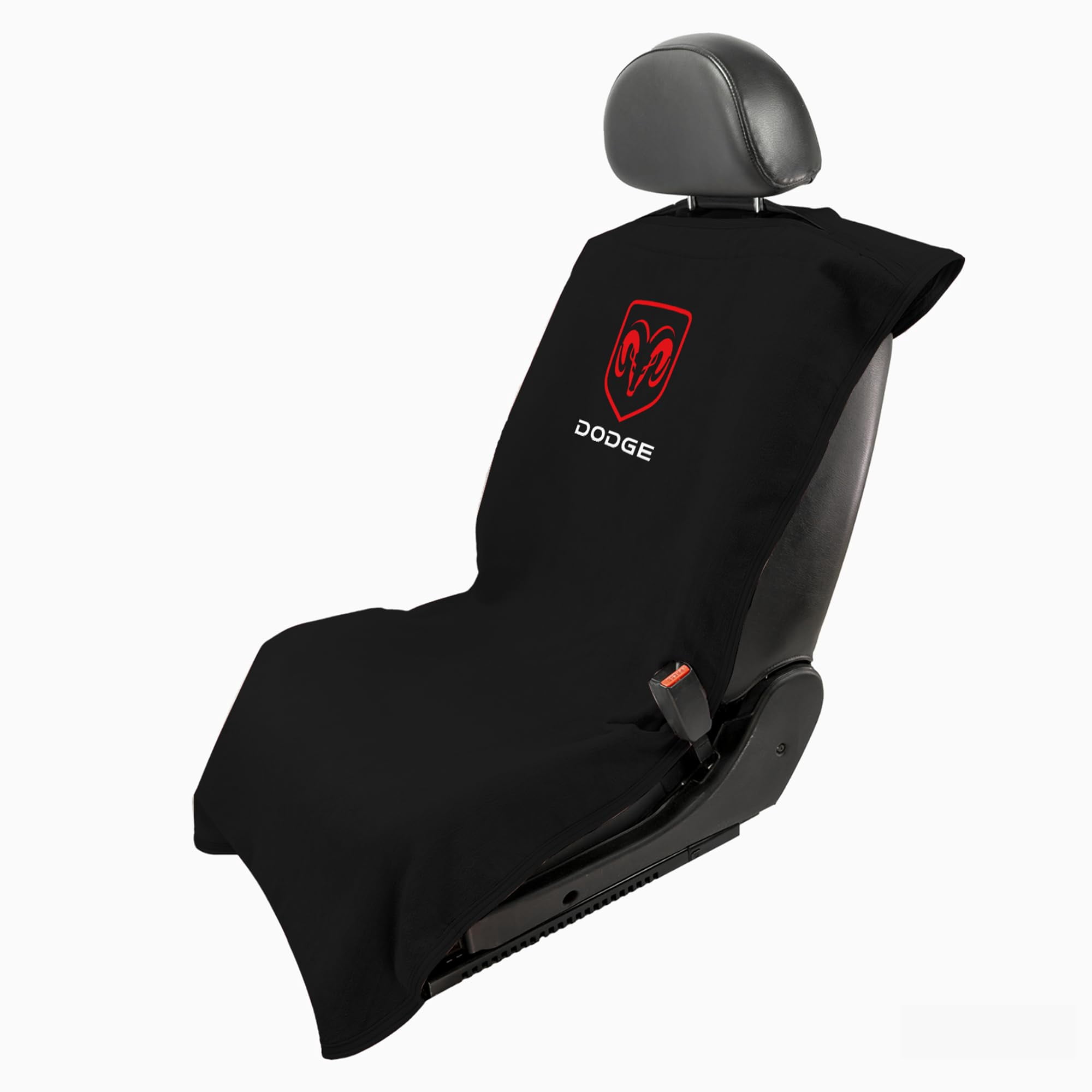 Protector De Asiento De Coche Toalla Seat Armour Para Dodge, Color Negro