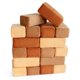 thumbnail image 1 of Set de 24 bloques de construcción Plush Blocks para niños Desert Colors, 1 of 9