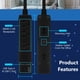 thumbnail image 3 of Extensor de salida Power Strip LIDER, 3 receptáculos, USB tipo A de 21 W, 3 of 7