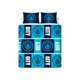 thumbnail image 1 of Manchester City FC Flashy Official Double Duvet Cover and Pillowcase Set, 1 of 1