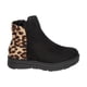 thumbnail image 4 of Botin Mujer Negro Leopard 006 Police, 4 of 5