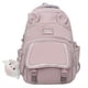 thumbnail image 1 of 1pc Girls Primary School Junior High School Students Schoolabg, Fashion Double Shoulder Bag, Large-capacity Multi-pocket Simple Solid Color Trendy Backpack, Cute Rabbit Ears Shape Backpack With Cute R, 1 of 5