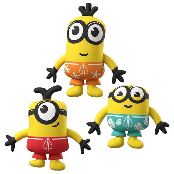 BigMouth Inc Juguetes de Buceo Minions 3 Piezas en Neopreno Suave