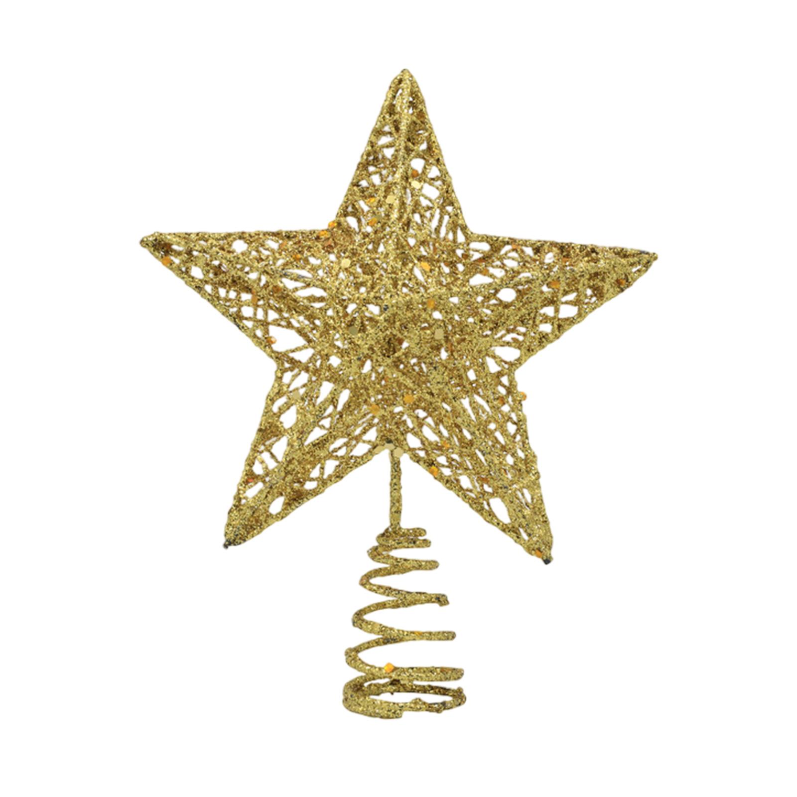 Magideal - Adorno Para Árbol De Navidad Con Purpurina, Árbol De Navidad Con Purpurina Irrompible, Creativo, Hermoso Adorno Para Árbol De Navidad Para Sala De Est Oro