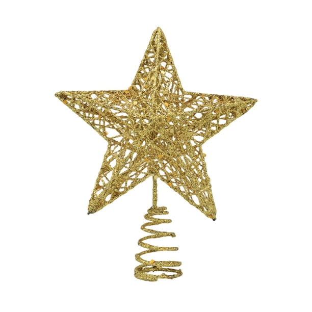 Adorno para árbol de Navidad con purpurina, árbol de Navidad con purpurina irrompible, creativo, hermoso adorno para árbol de Navidad para sala de est Oro