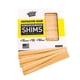 thumbnail image 1 of Kit de nivelación de madera para Beddar Nelson Wood Shims, 20 cm, 84 unidades, 1 of 3