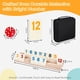 thumbnail image 3 of Set de Rummy Cube ZIXCARE para 8 jugadores, 214 fichas y soportes de madera, 3 of 7