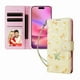 thumbnail image 1 of FOXDOCK Funda Tipo Cartera Floral para Samsung Galaxy A32 4G ,Funda con Tapa de Cuero PU, Protección Antigolpes con Ranuras para Tarjetas y Soporte, 1 of 5
