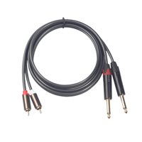 Magideal - Cable De Extensión Guitarra Estable Audio Cable Rca Masculino A Rca Masculino Para Dvd De Micrófono, Tv, Amplificador De Mezcladores De Computadora , 300 Cm