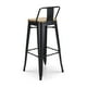 thumbnail image 5 of Pack 4 Taburetes Tolix Negros (madera clara) 77 cm | Bar Cocina, 5 of 9