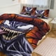 thumbnail image 1 of Venom Print Bedding Set Pattern Duvet Cove Set 3 Pieces 1 Quilt Cover And 2 Pillowcases for Women Men Teens, 1 of 5