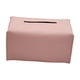 thumbnail image 5 of Dispensador De Servilletas De Caja De Pañuelos De Cuero PU Para Tocador De Mesa Encimera Casa Rosa, 5 of 5
