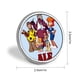 thumbnail image 2 of ALF: La serie animada-Theme Round Button Badge: Premium Metal Construction, Ideal for High-End Events 2.8 cm, 2 of 6