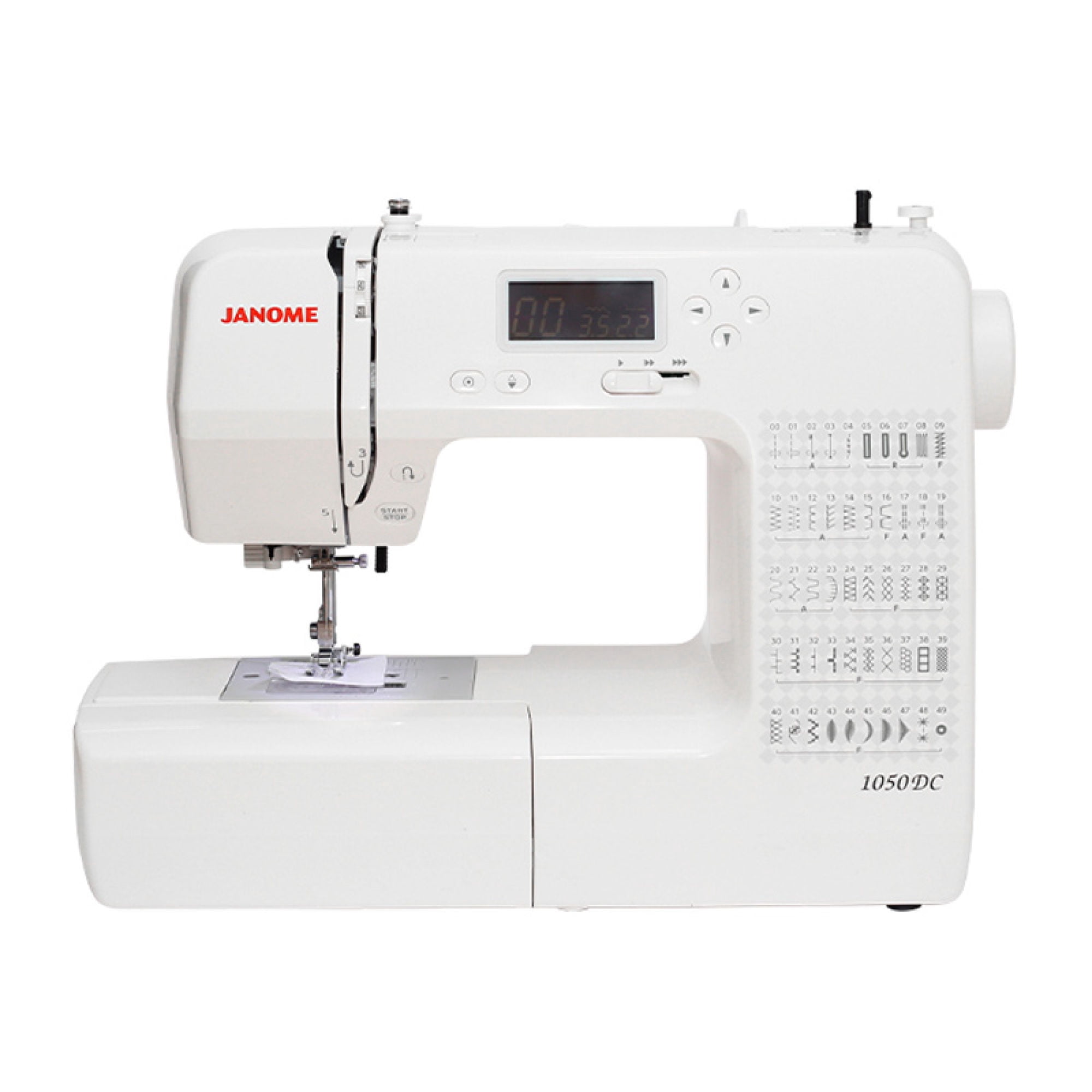 Máquina de Coser Computarizada 1050DC Blanco