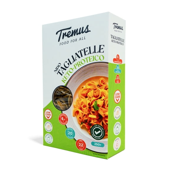 Tagliatelle Keto y Proteico, Marca Tremus