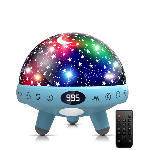 Proyector de luz nocturna YACHANCE para niños con máquina de sonido