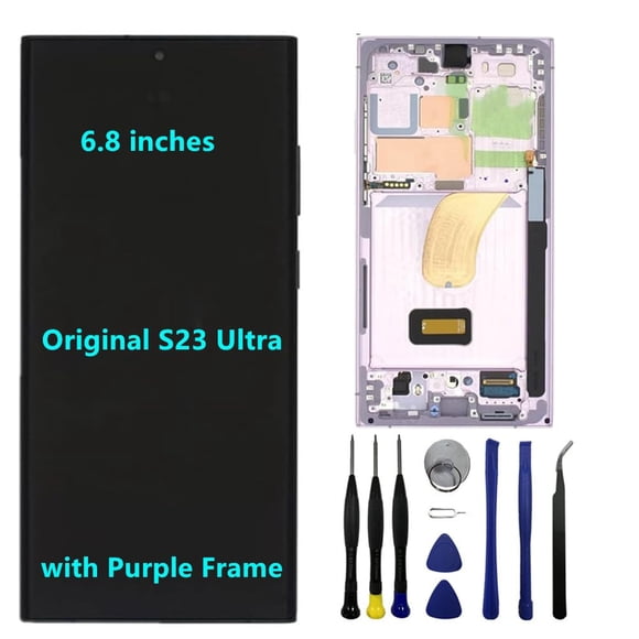 Pantalla de reemplazo LMZSHAZK 6,8'' AMOLED 120 Hz para Samsung S23 Ultra