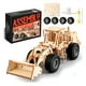 thumbnail image 1 of Puzzle 3d Retroexcavadora Madera Armable Aspor 106 Piezas, 1 of 7