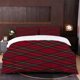 thumbnail image 1 of Scottish Tartan Themed Bedding Set Including Duvet Cover And Pillowcases. Soft, 1 of 5