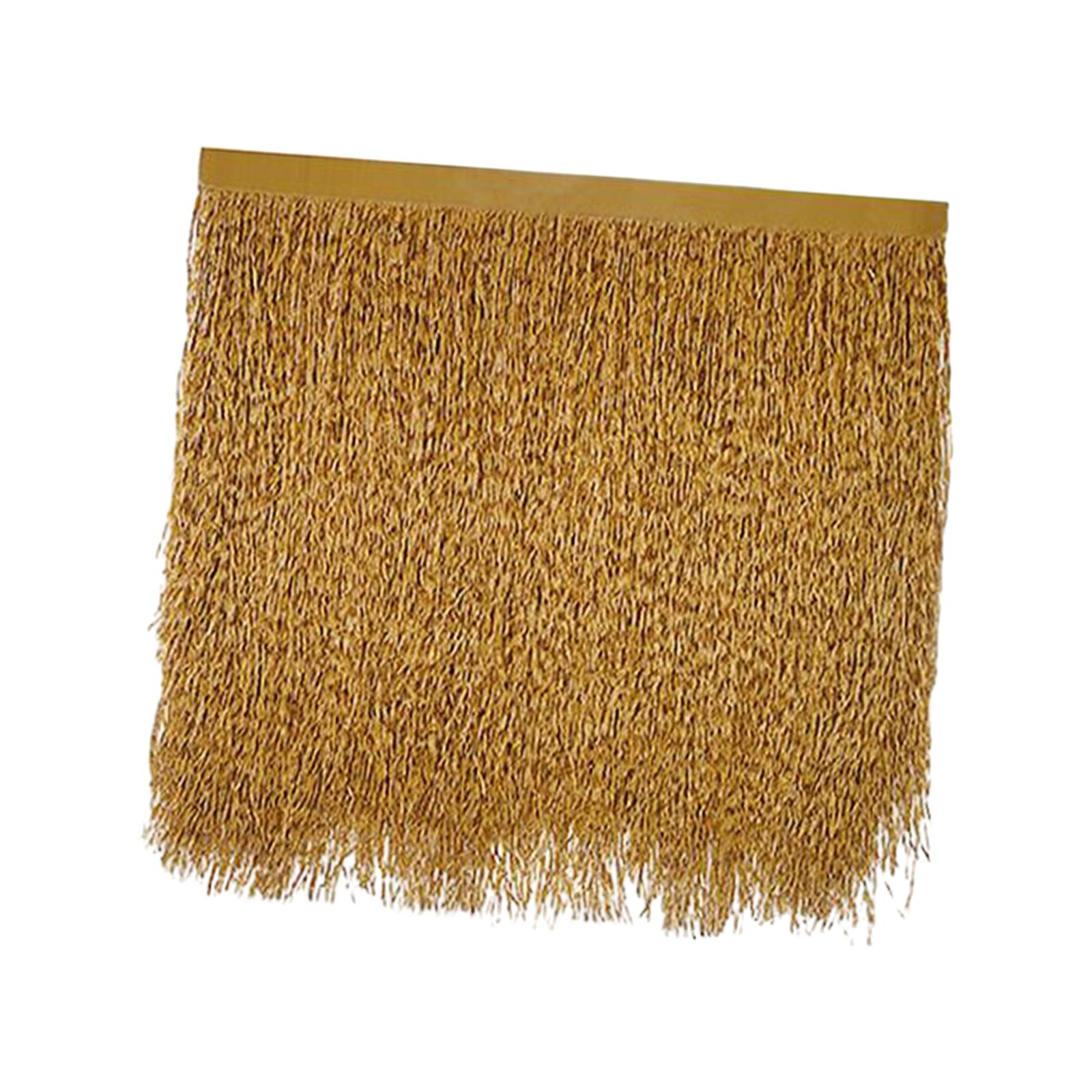 Ioensy - Techo De Paja, Techo De Paja Sintético Decorativo, Techo De Hierba Para Cabaña, Cerca, Playa, Estilo C