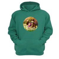 Genérico - Polerón Canguro Macha Verde Aguamarina Talla S Unisex