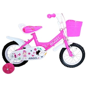 Vipnetwork - Bicicleta Aro 12 Infantil Rosado Angel