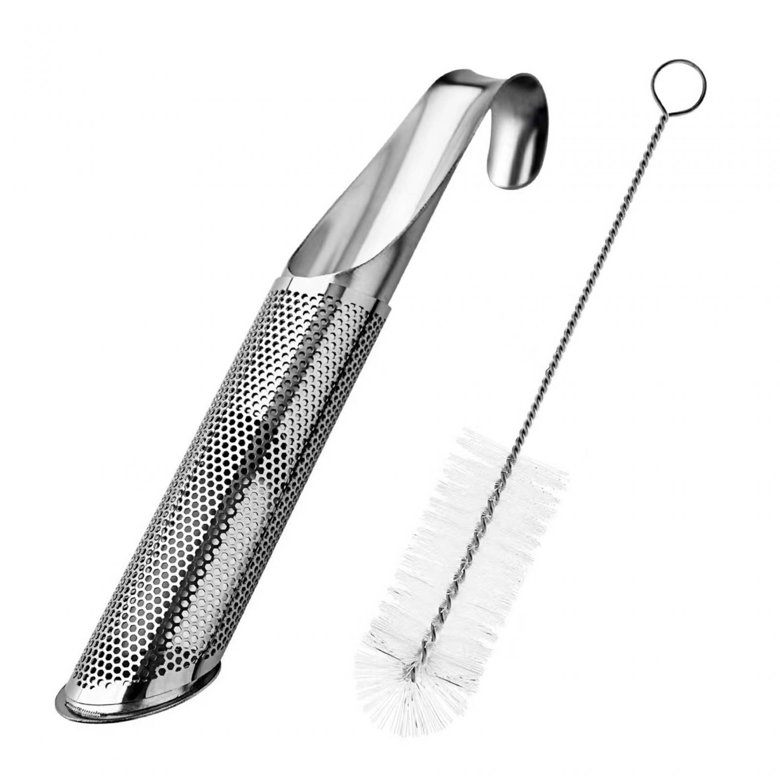 Magideal - Infusor De Té, Embudo De Té Más Pronunciado, Filtro De Té De Hojas Sueltas Portátil De Acero Inoxidable Para Taza, Comedor, Picnic, Tienda De Té De La