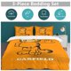 thumbnail image 5 of x48 Garfield Bed Duvet Cover Microfiber Bedding Sets 3D Printed Lightweight 3 Piece Comforter Sets, 1 Duvet Cover And 2 Pillow Shams for Kids Boys Girls 79"x90" jn48, 5 of 5