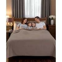 Imac Hogar - Sábana De Polar Ultra Suave Máxima Calidez Y Confort Plaza Y Media