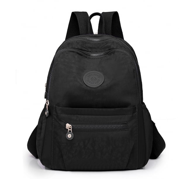 2024 Travel Solid Color Backpack Women‘s Mochila Feminia School Bags for Girls Anti-theft Back Packs Casual Waterproof Rucksack