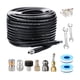 thumbnail image 3 of Kit de limpieza de desagües con limpiador de alta presión, kit de limpieza de desagües, con conector rápido, limpiador de desagües para automóviles y, 3 of 5