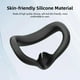 thumbnail image 3 of Funda facial de silicona VR compatible con Meta Quest 3S - Accesorios de repuesto para máscaras faciales resistentes a las fugas de luz y al sudor-Gris, 3 of 7
