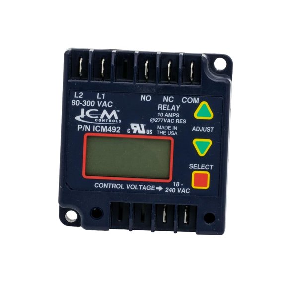 Monitor de voltaje ICM Controls ICM492 80‑300 VAC LCD