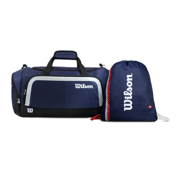 Pack Wilson bolso Kepler azul + morral Jornet azul