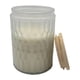 thumbnail image 1 of Vela Aromatica Elegante Fragancia Duradera Vaso Diseño Color blanco, 1 of 7
