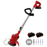 Orilladora De Pasto Telescópica Lernen + 2 Baterías