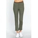 thumbnail image 1 of Pantalones Largos con Cinturón de Sarga de Algodón, 1 of 5