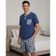thumbnail image 1 of Pijama Hombre Verano Short Y Polera Colores 4025, 1 of 2