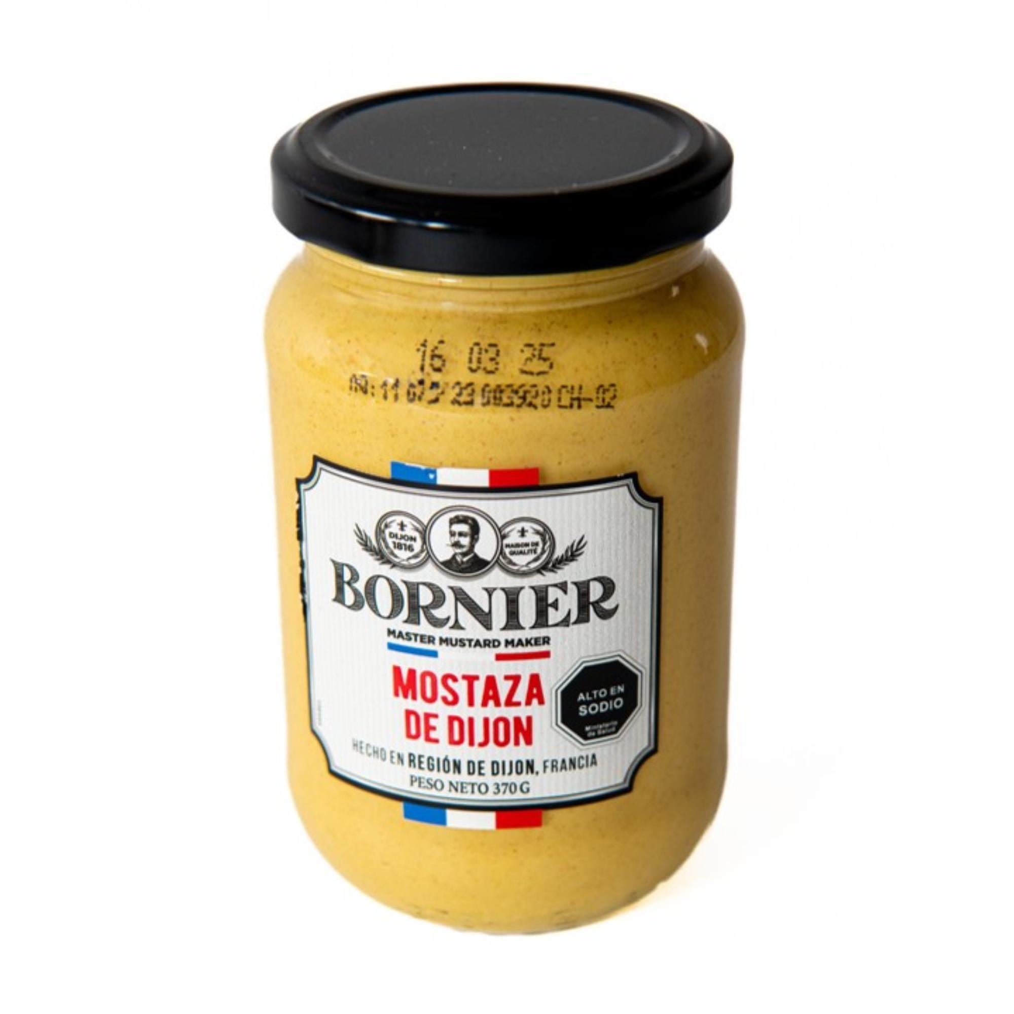 Mostaza De Dijon Frasco 370 g Bornier