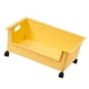 thumbnail image 5 of Caja De Almacenamiento Organizadora Con Ruedas, Contenedor De Almacenamiento Para Estantes, Armario, Sala De Estar, Amarillo, 5 of 5