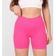 thumbnail image 2 of Short Deportivo Mujer Push Up Rib Cintura Alta, 2 of 4