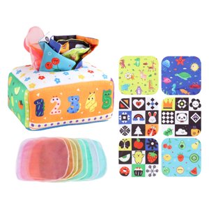 Magideal - Caja De Juguetes Sensoriales Multifuncional, Juegos Cognitivos, Material Didáctico, Juguetes De Desarrollo. Número