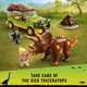 thumbnail image 4 of Juguete LEGO Parque Jurásico Triceratops Research 76959 con Ford Explorer, 4 of 6